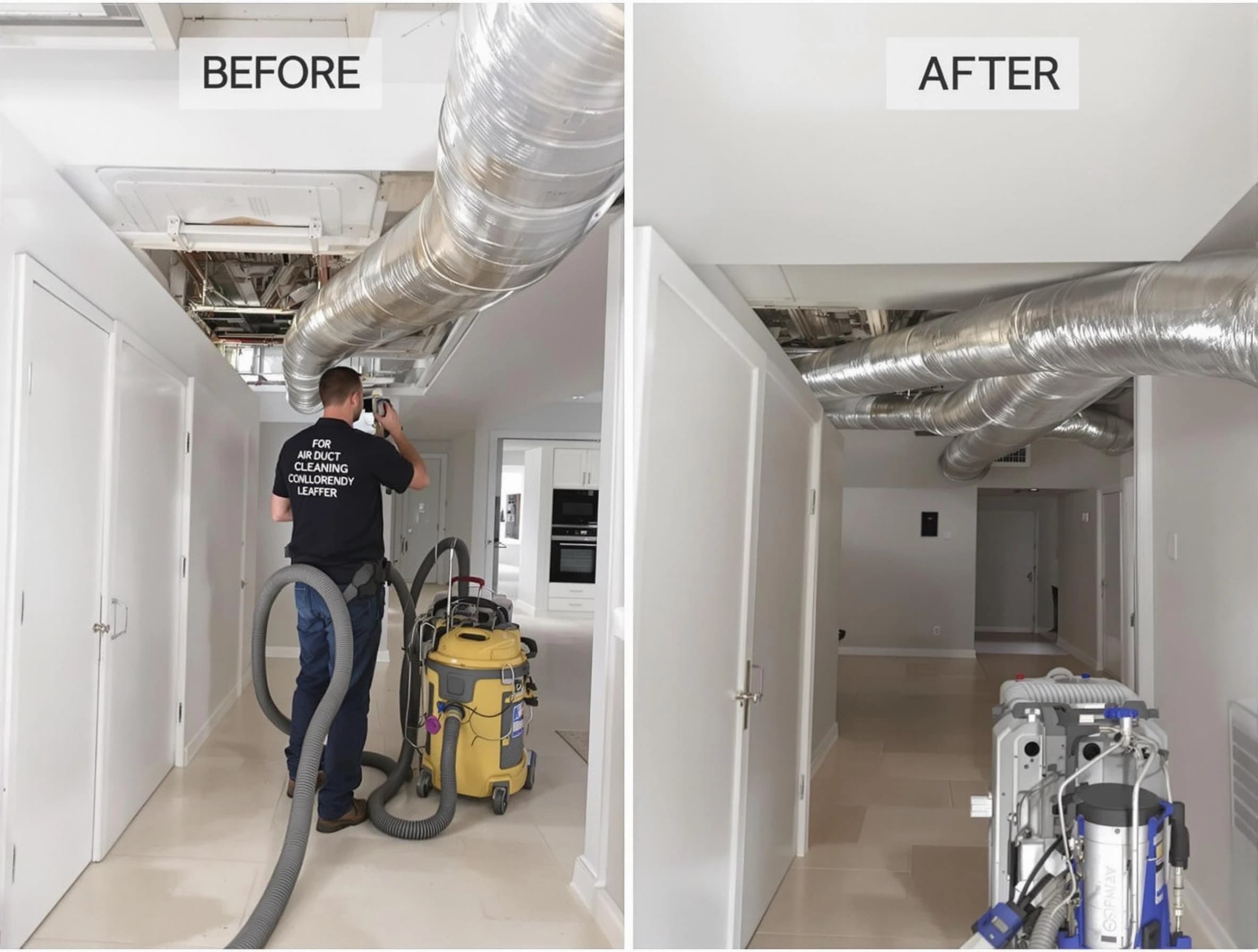 Greenwood Village Air Duct Cleaning professional performing thorough air duct cleaning in Greenwood Village