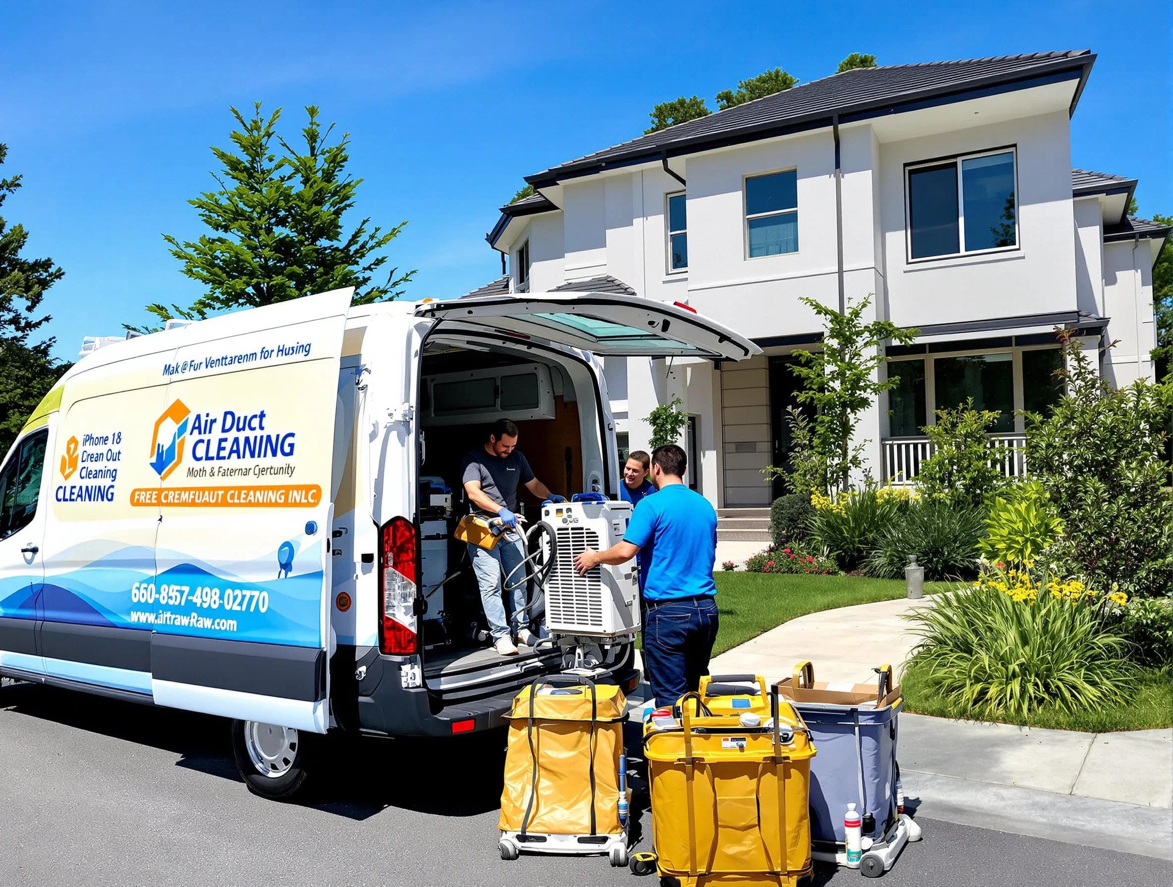 Greenwood Village Air Duct Cleaning technician performing professional air duct cleaning in Greenwood Village