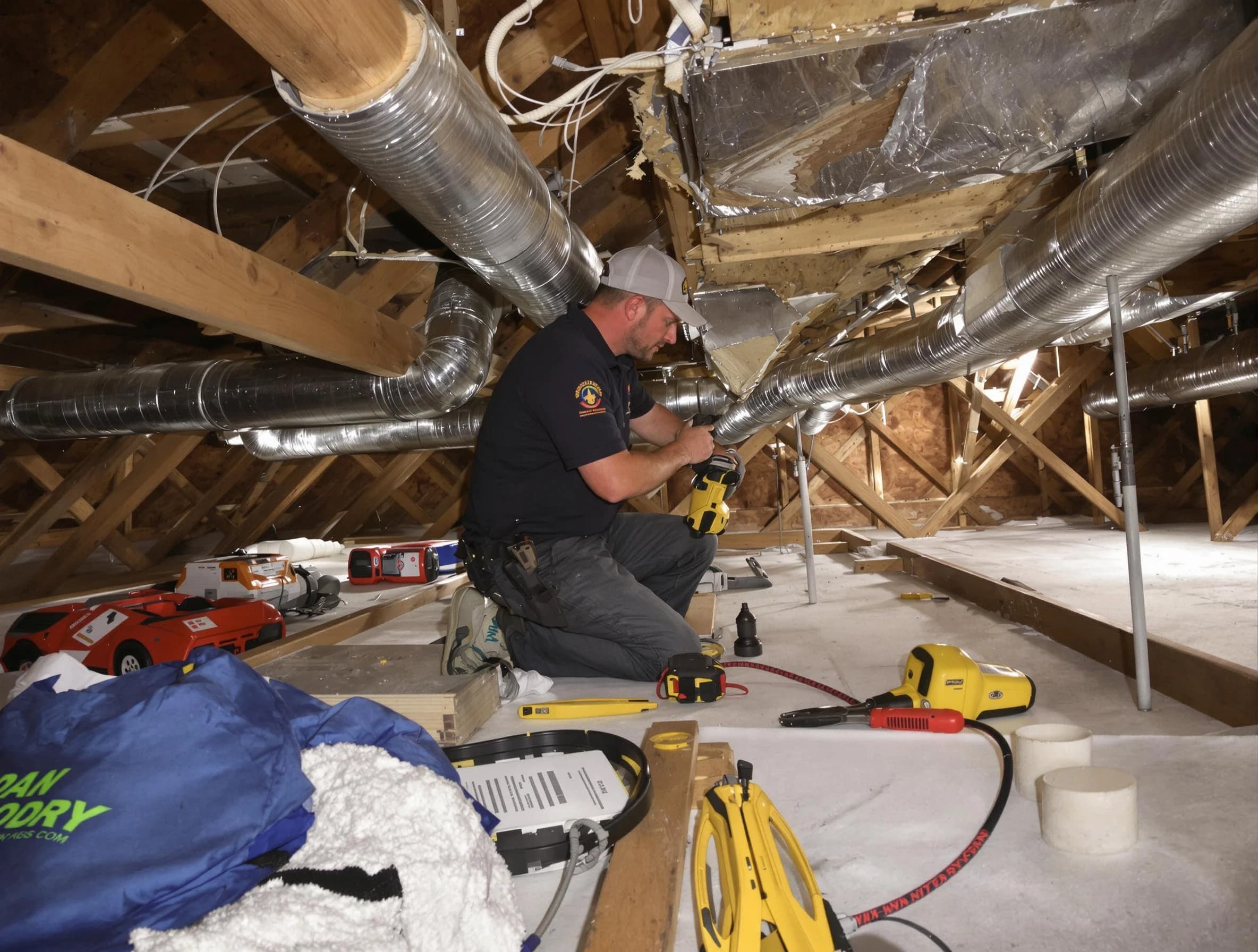 Professional air duct repair by Greenwood Village Air Duct Cleaning in Greenwood Village