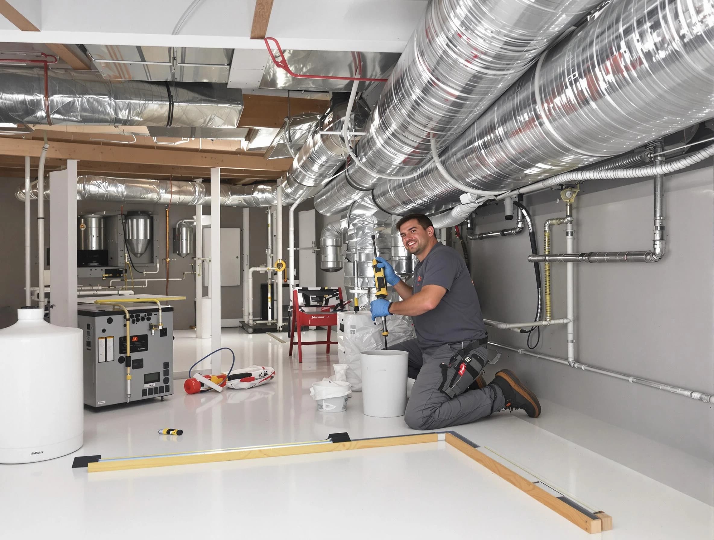 Professional duct sealing service by Greenwood Village Air Duct Cleaning in Greenwood Village