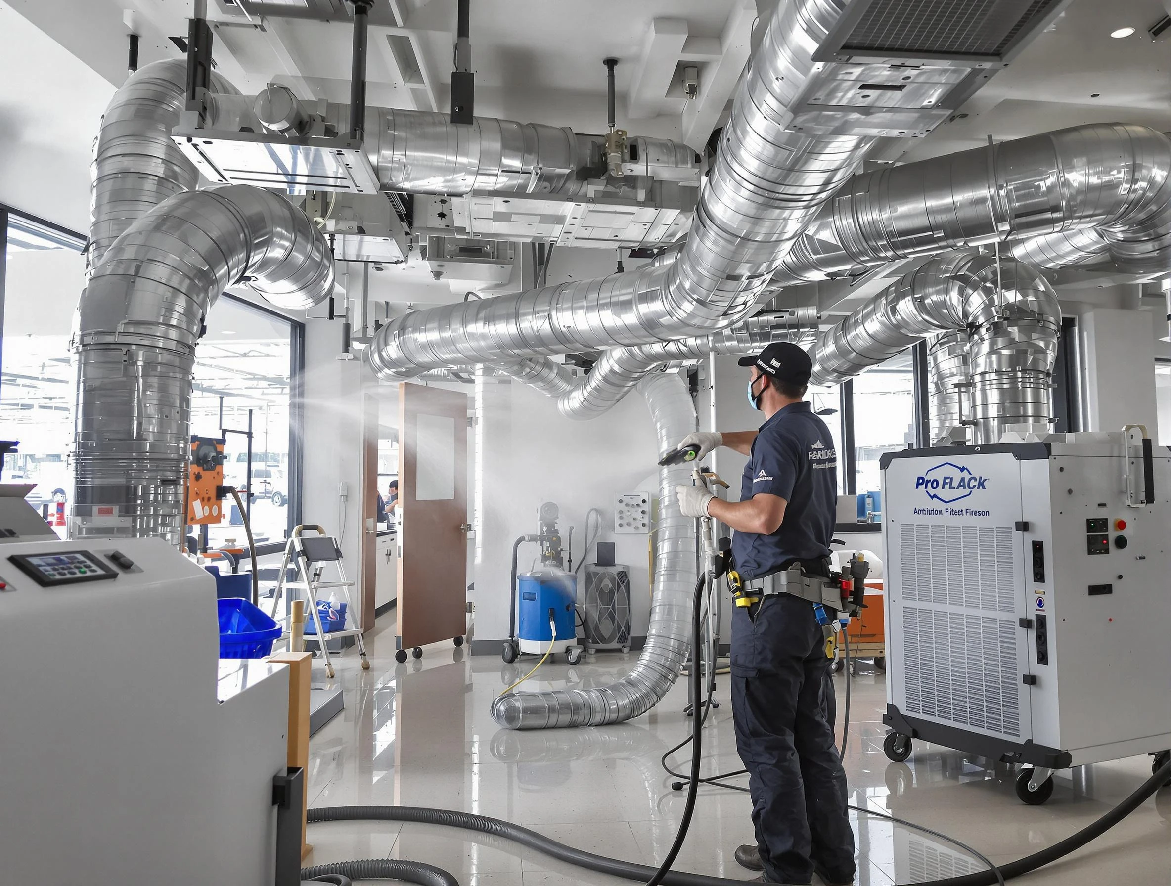 Negative Pressure Air Duct Cleaning in Greenwood Village